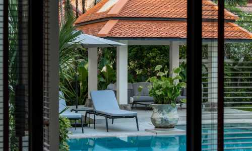 Прекрасная вилла с 4 спальнями и с видом на бассейн в проекте Сайтан, на пляже Бангтао/Лагуна