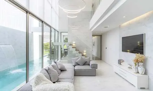 Удобная вилла с 3 спальнями и с видом на бассейн в проекте Зе Резиденс Прайм, на пляже Лаян 