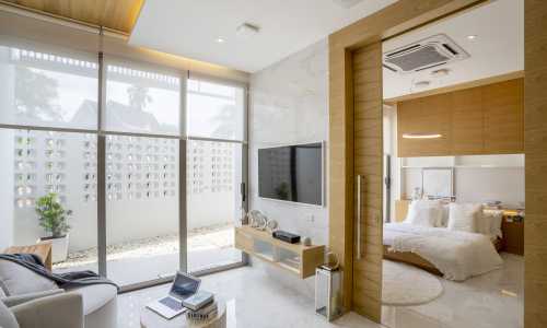 Удобная вилла с 3 спальнями и с видом на бассейн в проекте Зе Резиденс Прайм, на пляже Лаян 