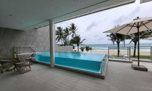 Удобные апартаменты с 3 спальнями и с видом на море в проекте Ангсана Бичфронт, на пляже Бангтао/Лагуна