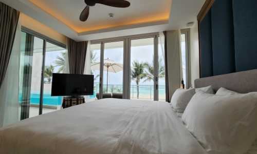 Удобные апартаменты с 3 спальнями и с видом на море в проекте Ангсана Бичфронт, на пляже Бангтао/Лагуна