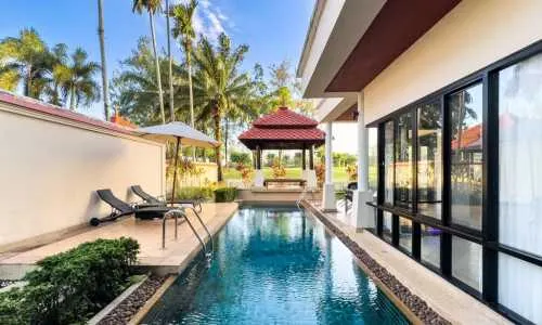 Сногсшибательная вилла с 4 спальнями и с видом на бассейн в проекте Лагуна  Фэйрвейс, на пляже Бангтао/Лагуна