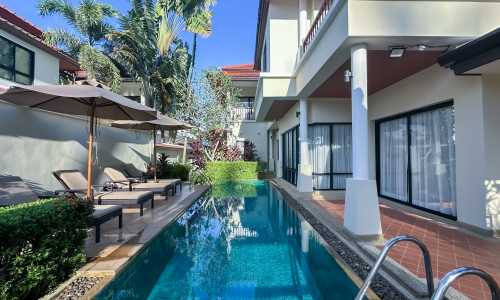 Сказочная вилла с 4 спальнями и с видом на бассейн в проекте Лагуна  Фэйрвейс, на пляже Бангтао/Лагуна