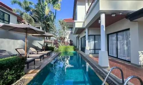 Сказочная вилла с 4 спальнями и с видом на бассейн в проекте Лагуна  Фэйрвейс, на пляже Бангтао/Лагуна