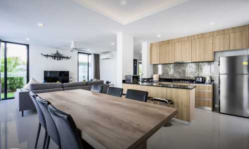 Cтильная вилла с 5 спальнями и с видом на бассейн в проекте Лагуна Парк 2, на пляже Бангтао/Лагуна (+ Видео обзор)