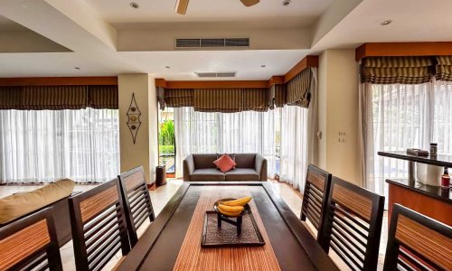 3-Bedroom Villa, with pool view in Angsana Villas Resort project, on Bangtao/Laguna beach