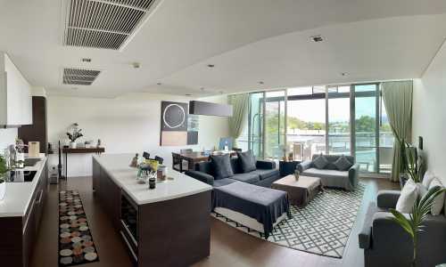 Шикарные апартаменты с 2 спальнями и с видом на бассейн в проекте Лофт Лагуна Вилладж, на пляже Бангтао/Лагуна