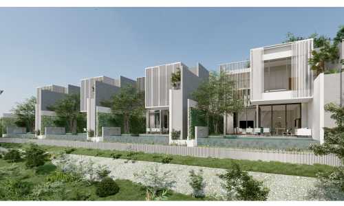 Великолепная вилла с 4 спальнями и с видом на гольф-поле, в районе Чалонг	