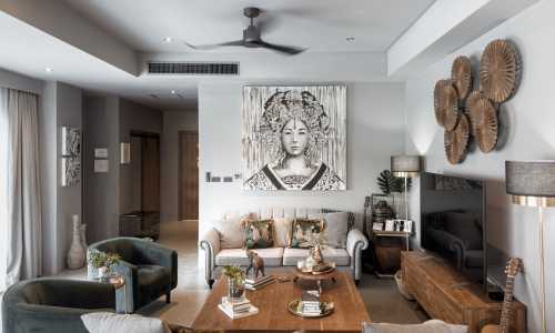 Комфортабельная вилла с 4 спальнями и с видом на бассейн в проекте Ангсана Виллас Резорт, на пляже Бангтао/Лагуна