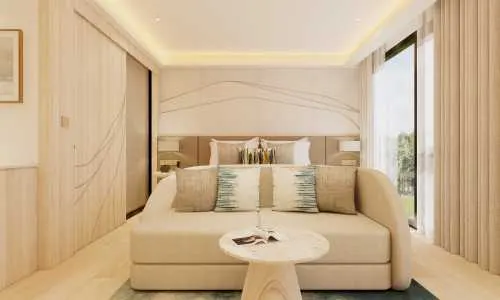 Удобные апартаменты студия и с видом на бассейн, не далеко от моря в проекте Си Хэвен Найтон, на пляже Найтон