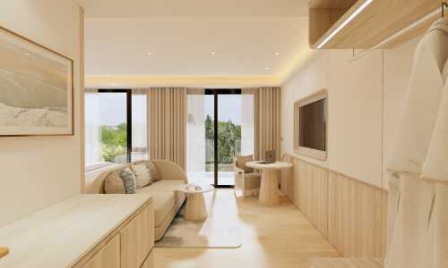 Удобные апартаменты студия и с видом на бассейн, не далеко от моря в проекте Си Хэвен Найтон, на пляже Найтон