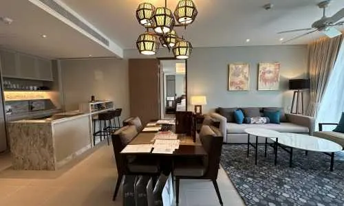 Превосходные апартаменты с 2 спальнями и с видом на море в проекте Ангсана Оушенвью, на пляже Бангтао/Лагуна (+ Видео обзор)