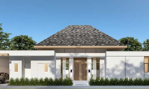 Комфортабельная вилла с 5 спальнями и с видом на бассейн в проекте Озон Кампус, на пляже Бангтао/Лагуна