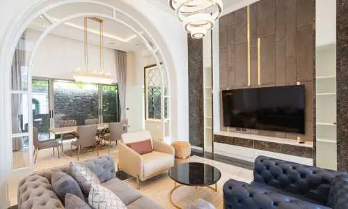 Превосходная вилла с 3 спальнями и с видом на бассейн, на пляже Чентале