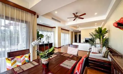 Сказочная вилла с 3 спальнями и с видом на бассейн в проекте Лагуна Линкс, на пляже Бангтао/Лагуна