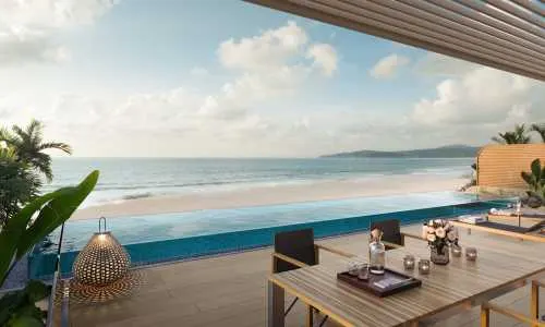 Восхитительная вилла с 4 спальнями и с видом на море, на пляже Бангтао/Лагуна