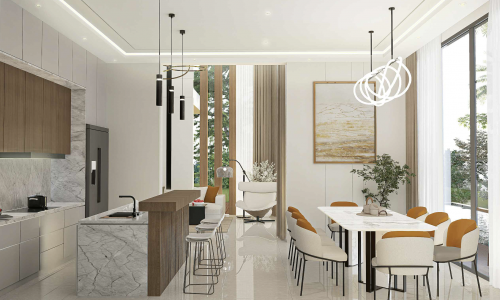 Сказочная вилла с 4 спальнями и с видом на бассейн, на пляже Чалонг