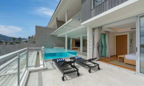 Превосходные апартаменты с 2 спальнями и с видом на море в проекте Ангсана Бичфронт, на пляже Бангтао/Лагуна