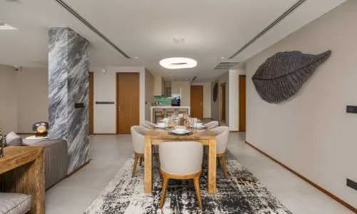 Превосходные апартаменты с 2 спальнями и с видом на море в проекте Ангсана Бичфронт, на пляже Бангтао/Лагуна