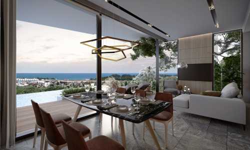 Прекрасная вилла с 3 спальнями и с видом на море, на пляже Май  Кхао