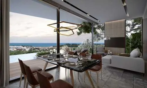 Шикарная вилла с 3 спальнями и с видом на море, на пляже Май  Кхао