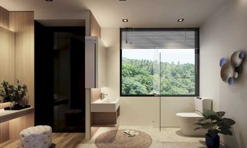 Шикарная вилла с 3 спальнями и с видом на море, на пляже Май  Кхао