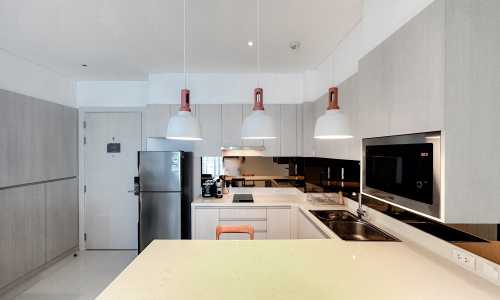 Комфортабельные апартаменты с 2 спальнями и с видом на город в проекте Кассия Резиденсис, на пляже Бангтао/Лагуна