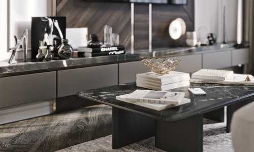 Удобные апартаменты с 1 спальней и с видом на город, на пляже Карон