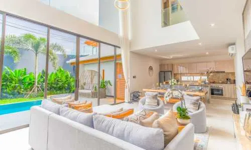 Потрясающая вилла с 3 спальнями и с видом на бассейн в проекте Зенити, на пляже Бангтао/Лагуна