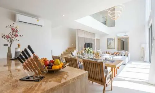 Потрясающая вилла с 3 спальнями и с видом на бассейн в проекте Зенити, на пляже Бангтао/Лагуна