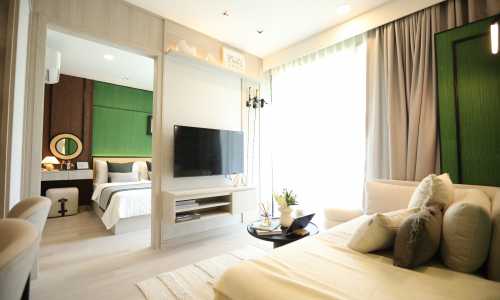 Комфортабельные апартаменты с 2 спальнями и с видом на бассейн, на пляже Бангтао/Лагуна