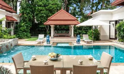 Великолепная вилла с 5 спальнями и с видом на бассейн в проекте Сайтан, на пляже Бангтао/Лагуна (+ Видео обзор)