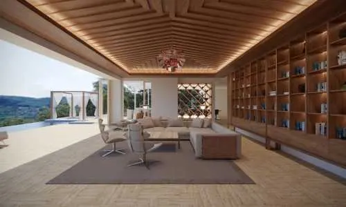 Прекрасная вилла с 3 спальнями и с видом на море, на пляже Лаян 