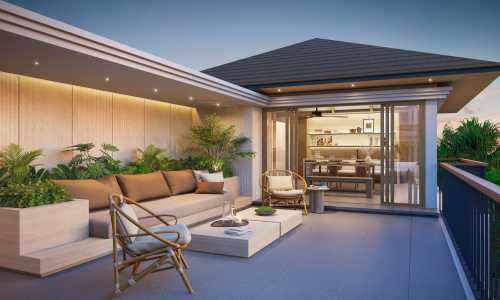 Удобная вилла с 4 спальнями и с видом на бассейн, на пляже Бангтао/Лагуна