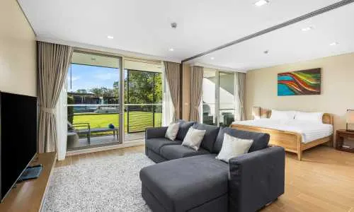 Потрясающие апартаменты с 1 спальней и с видом на бассейн в проекте Лофт Лагуна Вилладж, на пляже Бангтао/Лагуна