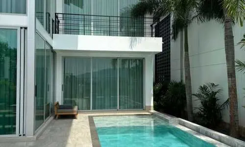 Великолепная вилла с 3 спальнями и с видом на бассейн в проекте Grand View Residences Lagoon, на пляже Бангтао/Лагуна