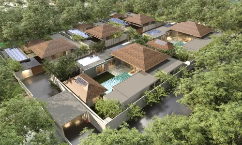 Модная вилла с 5 спальнями и с видом на бассейн, на пляже Бангтао/Лагуна