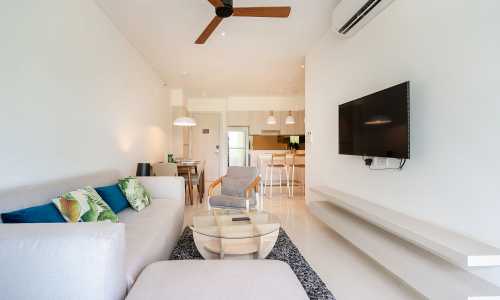 Превосходные апартаменты с 2 спальнями и с видом на город в проекте Кассия Резиденсис, на пляже Бангтао/Лагуна