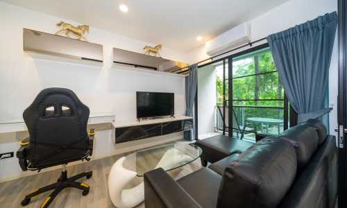 Cтильные апартаменты студия и с видом на сад в проекте Зе Тайтл Резиденс Наянг, на пляже Найянг