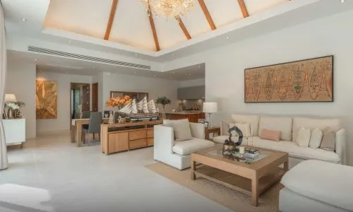 Cтильная вилла с 4 спальнями и с видом на бассейн, на пляже Бангтао/Лагуна