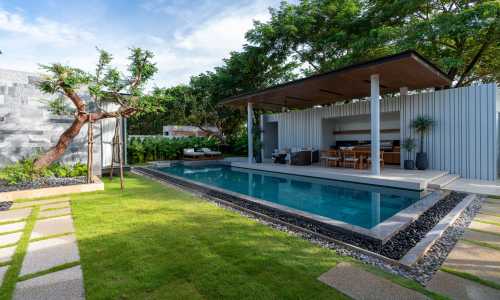 Прекрасная вилла с 4 спальнями и с видом на бассейн, на пляже Бангтао/Лагуна