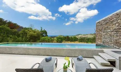 Восхитительные апартаменты с 2 спальнями и с видом на море в проекте Оверлукинг Лайян, на пляже Бангтао/Лагуна