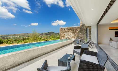 Восхитительные апартаменты с 2 спальнями и с видом на море в проекте Оверлукинг Лайян, на пляже Бангтао/Лагуна