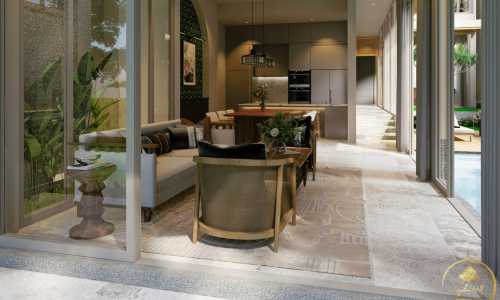 Шикарная вилла с 3 спальнями и с видом на море, на пляже Камала 