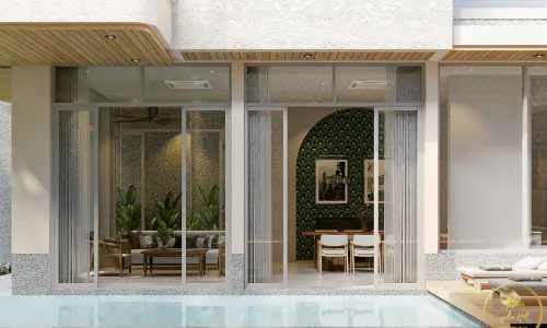 Шикарная вилла с 3 спальнями и с видом на море, на пляже Камала 