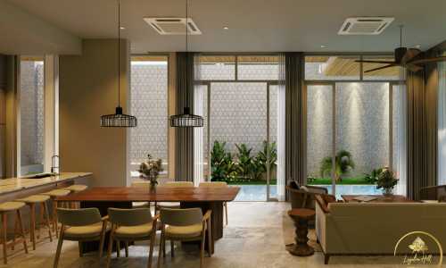 Шикарная вилла с 3 спальнями и с видом на море, на пляже Камала 