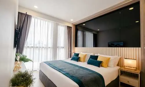 Прекрасные апартаменты с 1 спальней и с видом на сад в проекте Озон Кондо, на пляже Бангтао/Лагуна