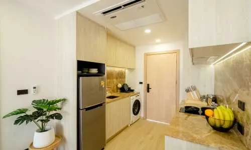 Прекрасные апартаменты с 1 спальней и с видом на сад в проекте Озон Кондо, на пляже Бангтао/Лагуна