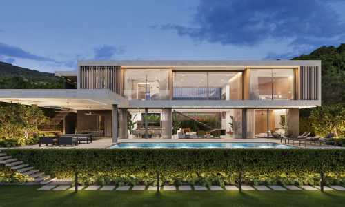 Удобная вилла с 5 спальнями и с видом на горы рядом с British School