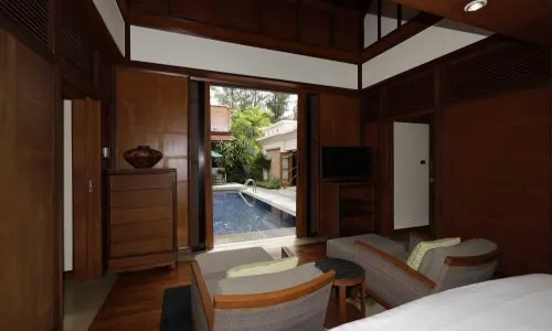 Превосходный отель с 2 спальнями и с видом на бассейн, не далеко от моря в проекте Отель Banyan Tree, на пляже Бангтао/Лагуна (+ Видео обзор)